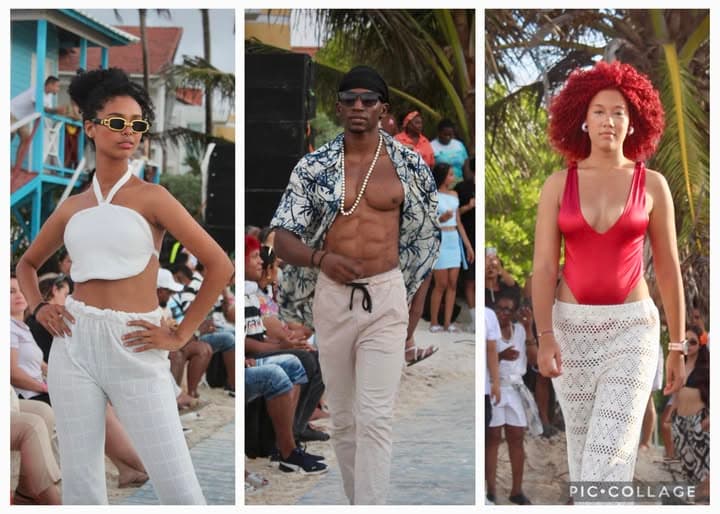 En Johnny Cay, la moda isleña desfiló entre arena y brisa caribeña