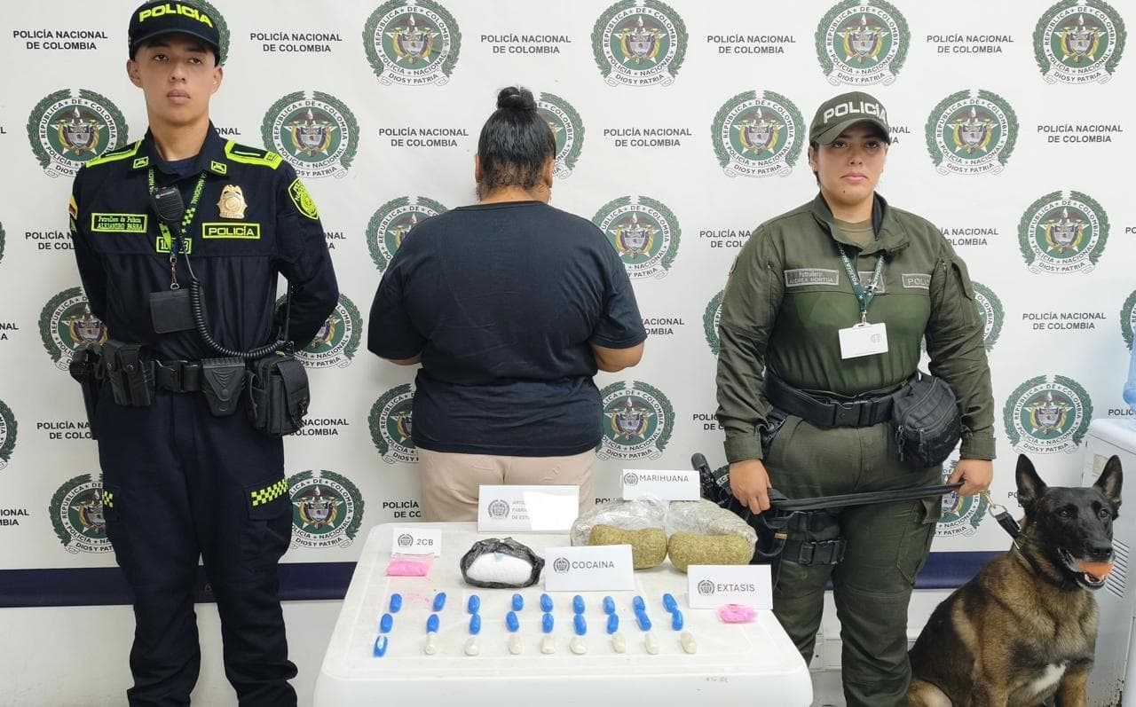 Policía incauta drogas y armas en operativos del fin de semana en San Andrés