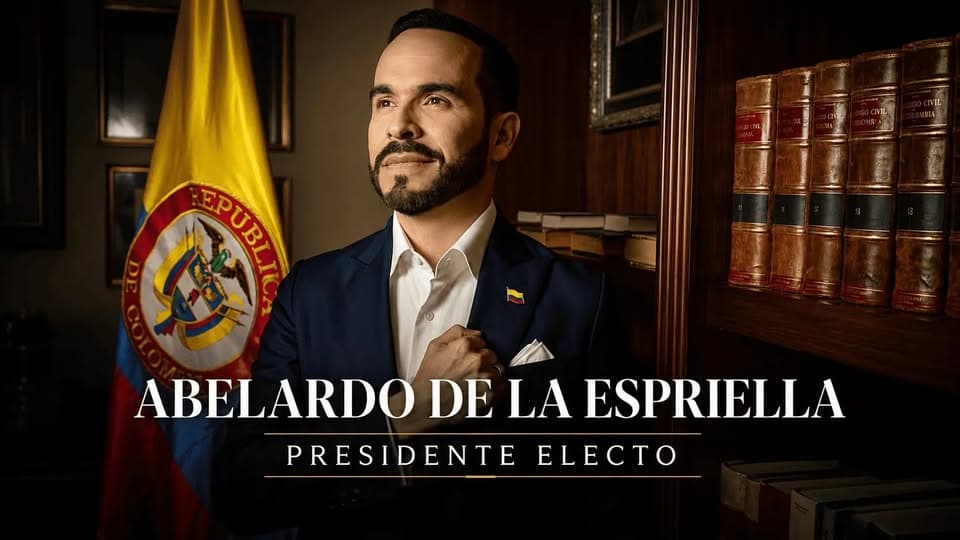 Abelardo de la Espriella gana la presidencia en una votación muy cerrada