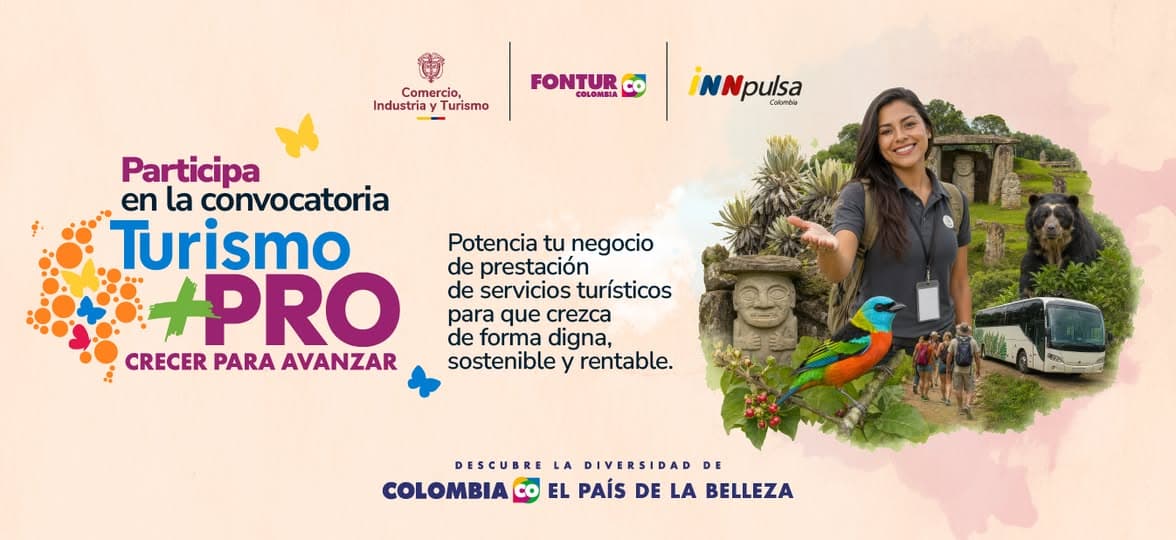 Capacitación virtual para formalizar negocios turísticos en siete departamentos colombianos